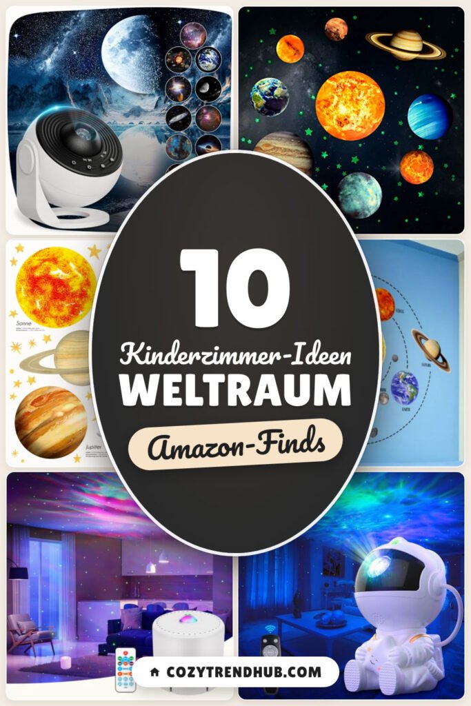 Kinderzimmer-Ideen Weltraum: 10 Amazon-Finds, fertig zum Start