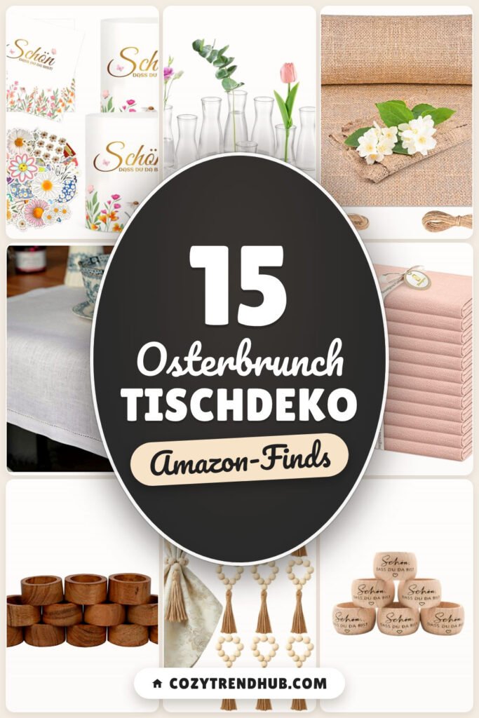 Osterbrunch Tischdeko: 15 Amazon-Finds, frühlingshaft & einladend