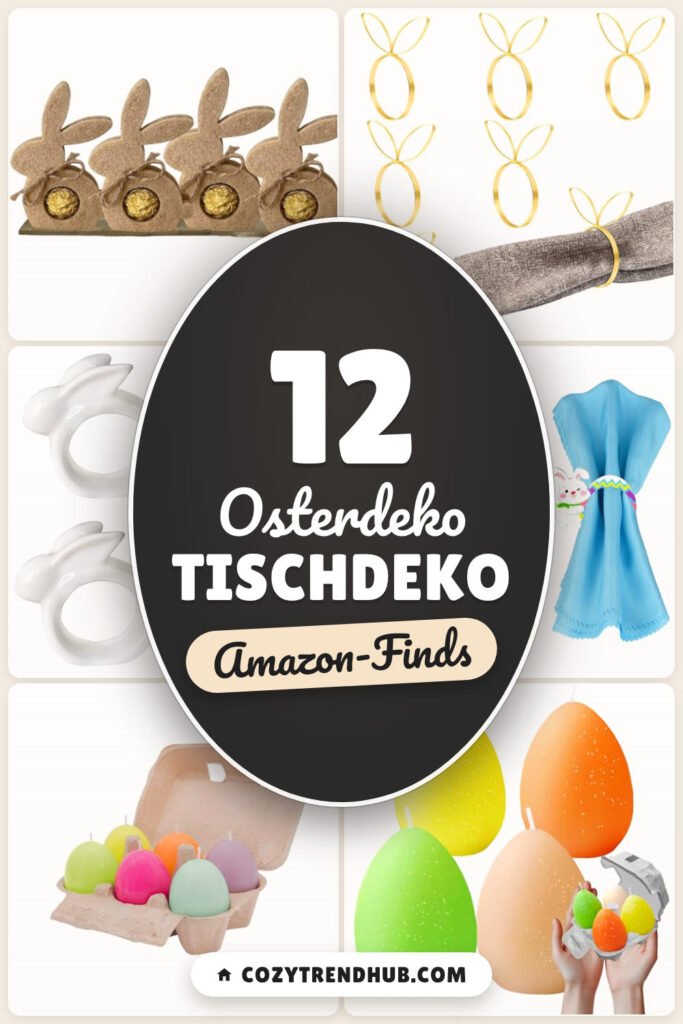 Osterdeko Tischdeko: 12 Amazon-Finds, frühlingsfrisch eindecken