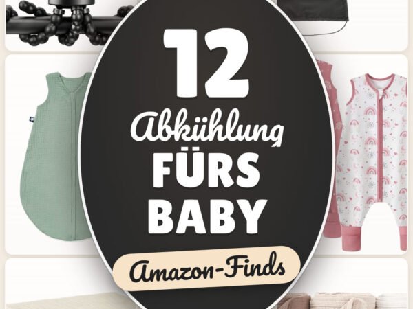 Abkühlung fürs Baby: 12 Amazon-Finds, sanft durch den Sommer