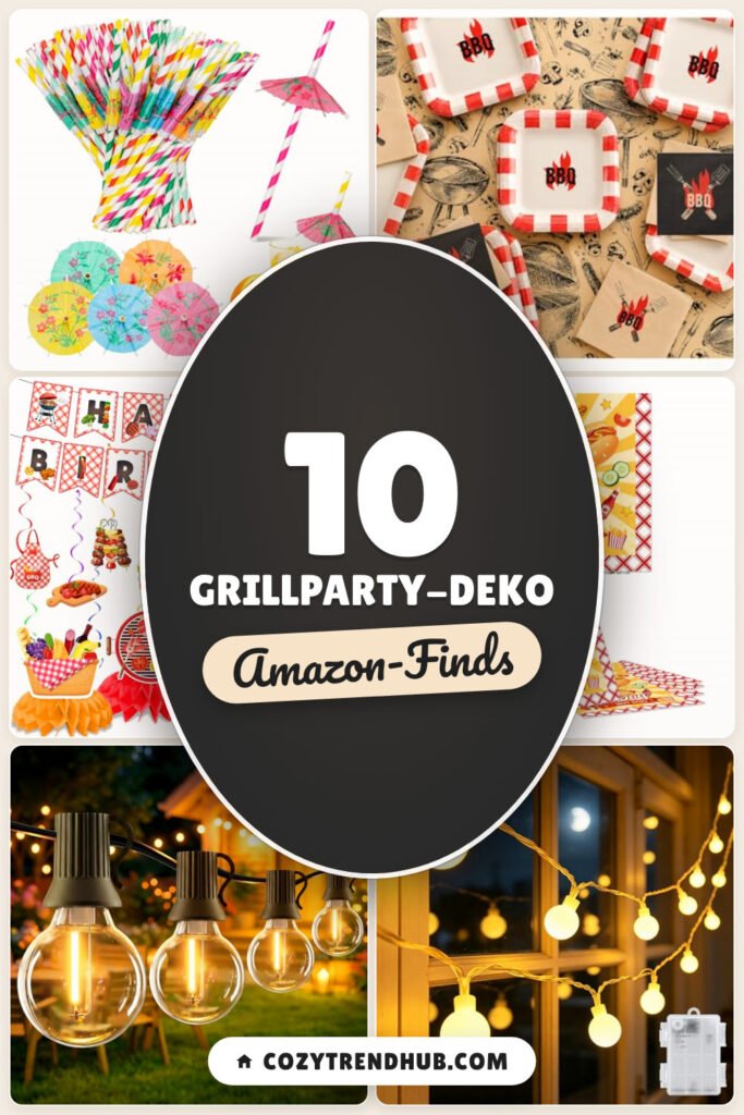 Grillparty-Deko: 10 Amazon-Finds, schnell gestylt