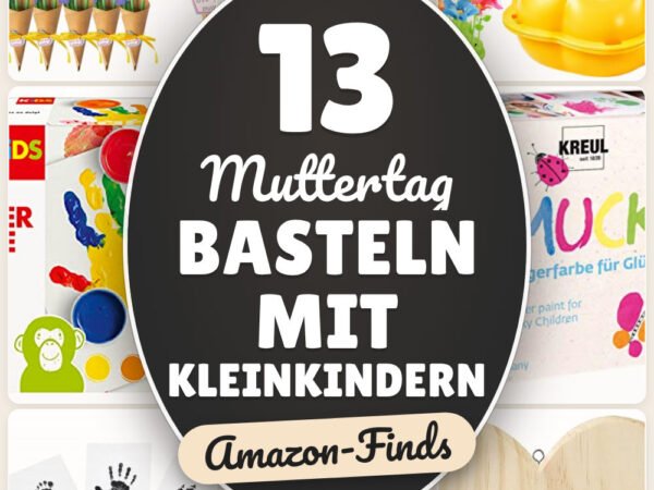 Muttertag basteln mit Kleinkindern: 13 Amazon-Finds, einfache Ideen
