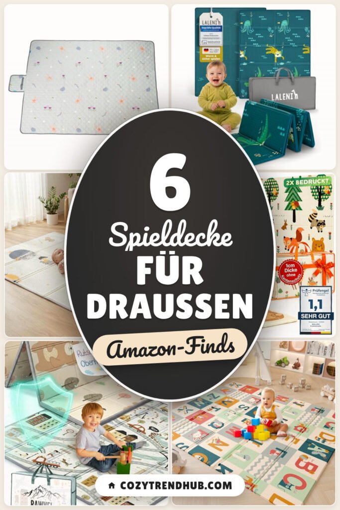 Spieldecke für draußen: 6 Amazon-Finds, weich und wasserfest