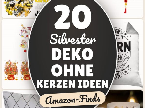 Silvester Deko ohne Kerzen Ideen: 20 Amazon-Finds, die du lieben wirst