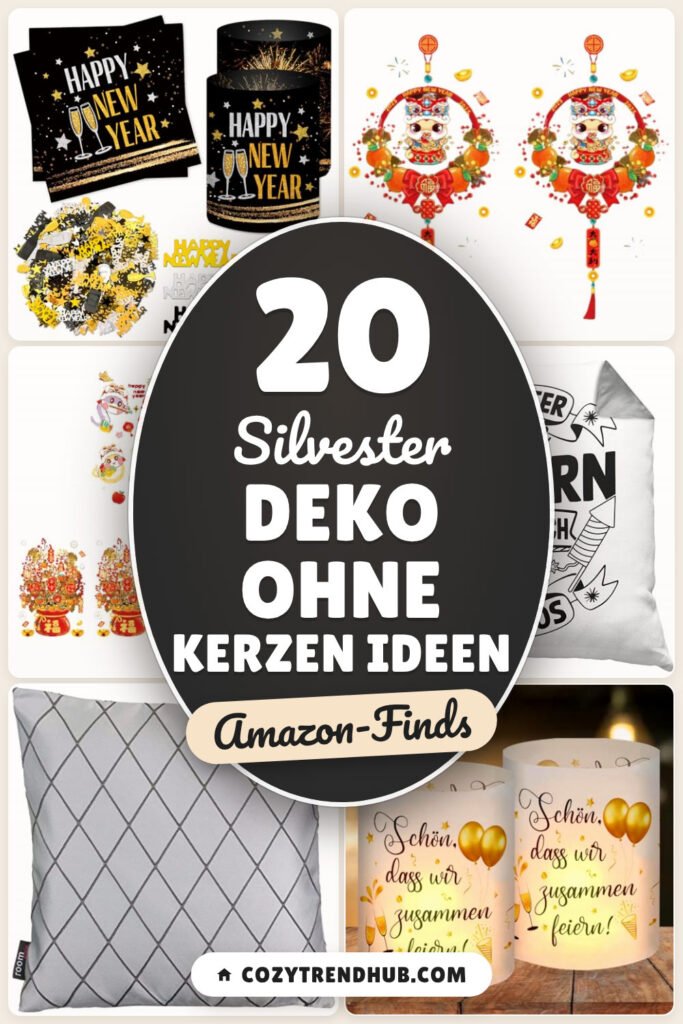 Silvester Deko ohne Kerzen Ideen: 20 Amazon-Finds, die du lieben wirst