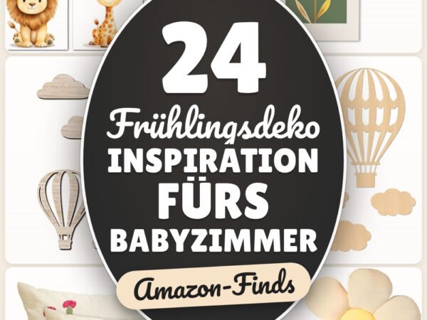 Frühlingsdeko Inspiration fürs Babyzimmer: 24 Amazon-Finds