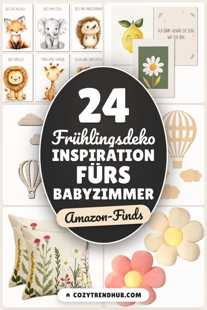 Frühlingsdeko Inspiration fürs Babyzimmer: 24 Amazon-Finds