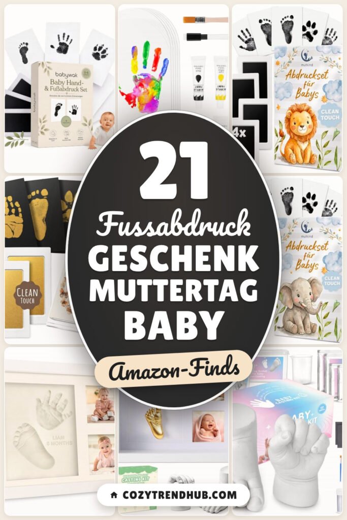 Fußabdruck Geschenk Muttertag Baby: 21 Amazon-Finds, die jeder braucht