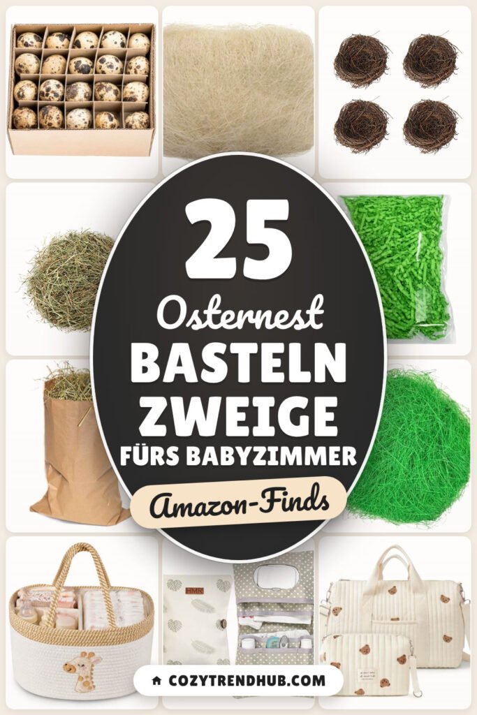 Osternest basteln Zweige fürs Babyzimmer: 25 Amazon-Finds