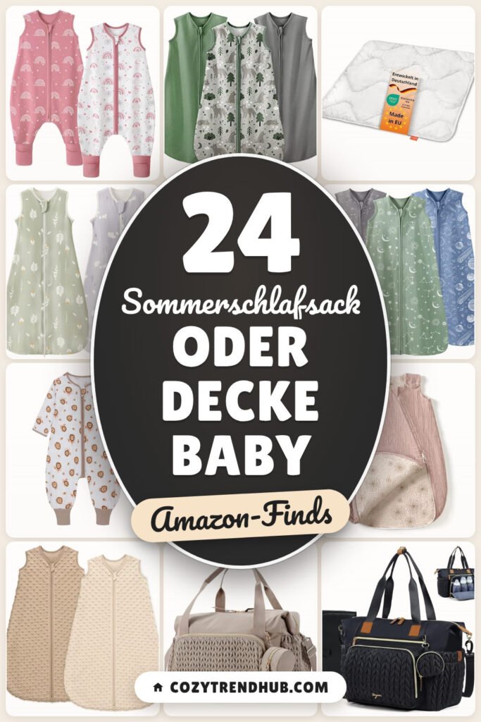 Sommerschlafsack oder Decke Baby: 24 Amazon-Finds, die du lieben wirst