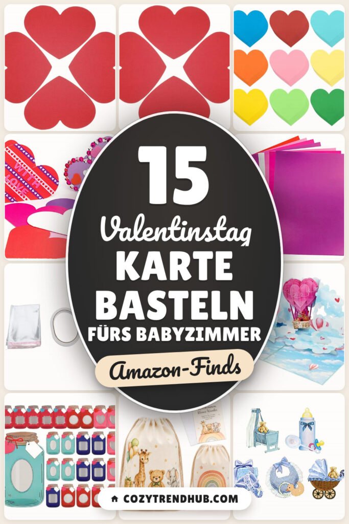 Valentinstag Karte basteln fürs Babyzimmer: 15 Amazon-Finds