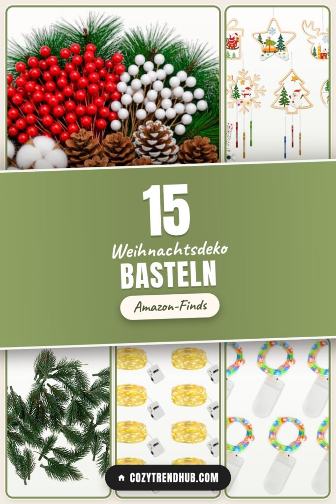 Weihnachtsdeko basteln: 15 Amazon-Finds, die du lieben wirst