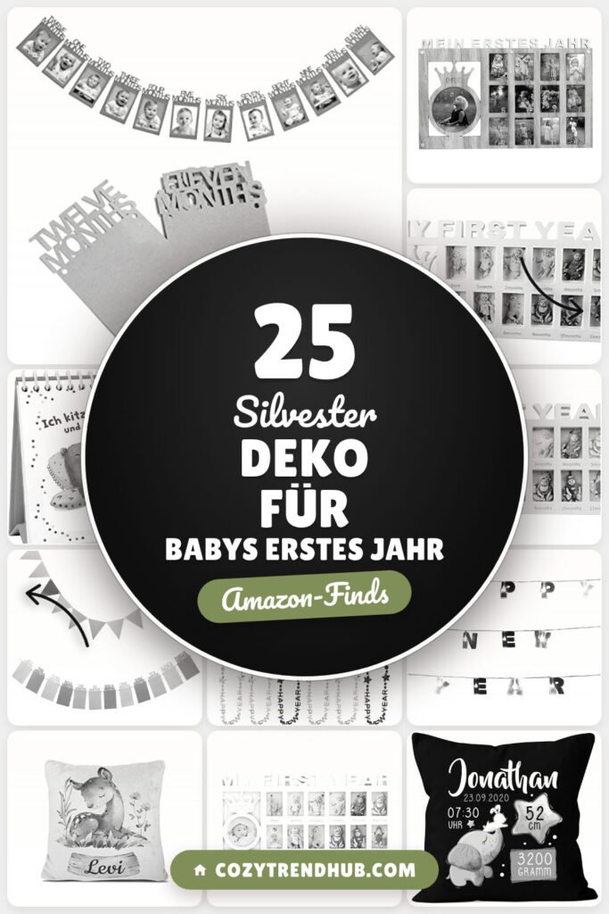 Silvester Deko für Babys erstes Jahr: 25 Amazon-Finds