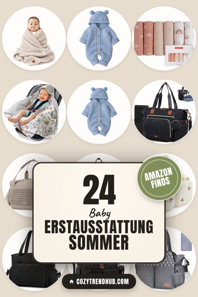 Baby Erstausstattung Sommer: 24 Amazon-Finds, die jeder braucht