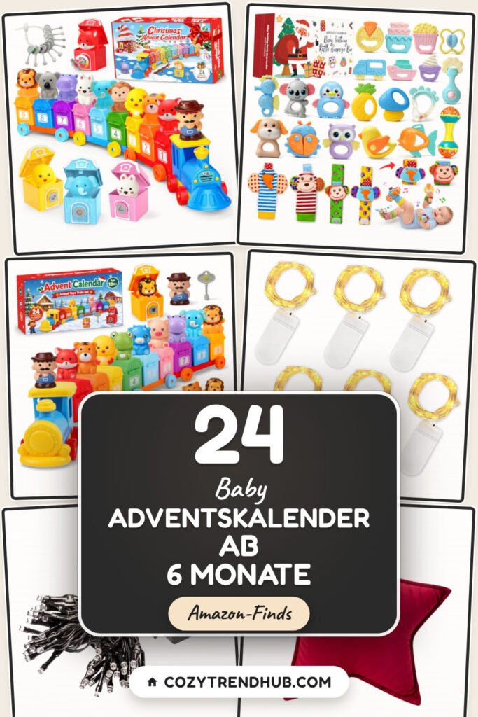 Baby Adventskalender ab 6 Monate: 24 Amazon-Finds, die sich wirklich lohnen