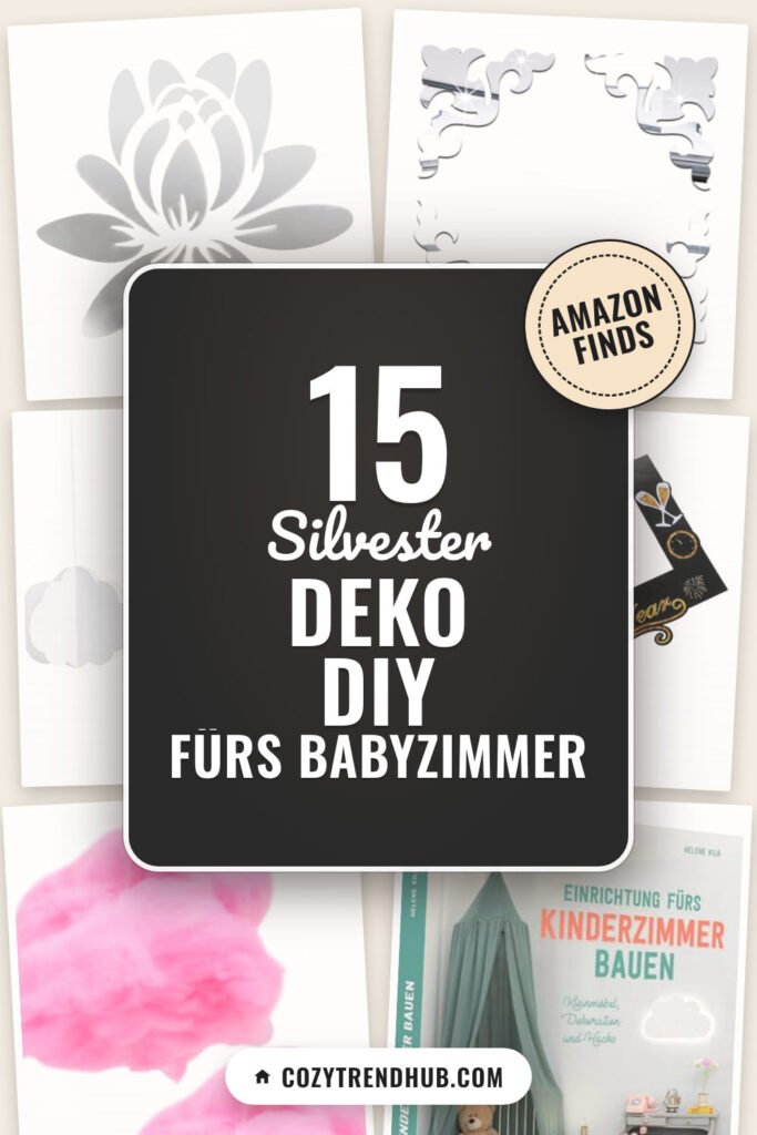 Silvester Deko DIY fürs Babyzimmer: 15 Amazon-Finds