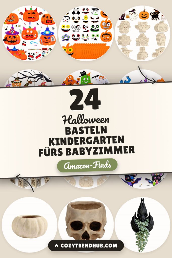 Halloween basteln Kindergarten fürs Babyzimmer: 24 Amazon-Finds