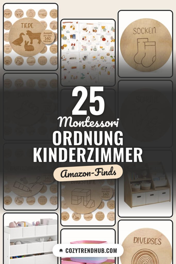 Montessori Ordnung Kinderzimmer: 25 Amazon-Finds, die du lieben wirst