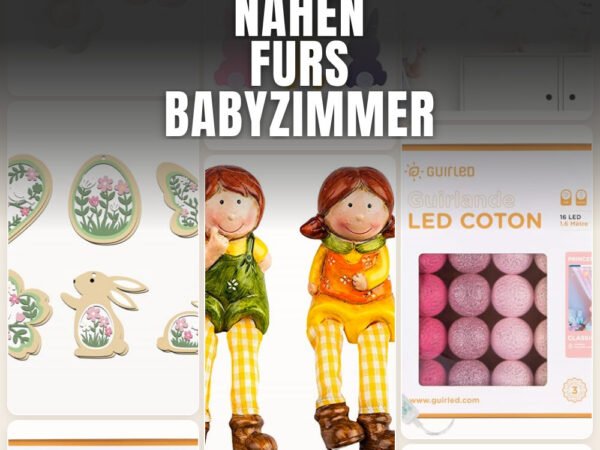 Osterdeko nähen fürs Babyzimmer: 21 Amazon-Finds, die du lieben wirst
