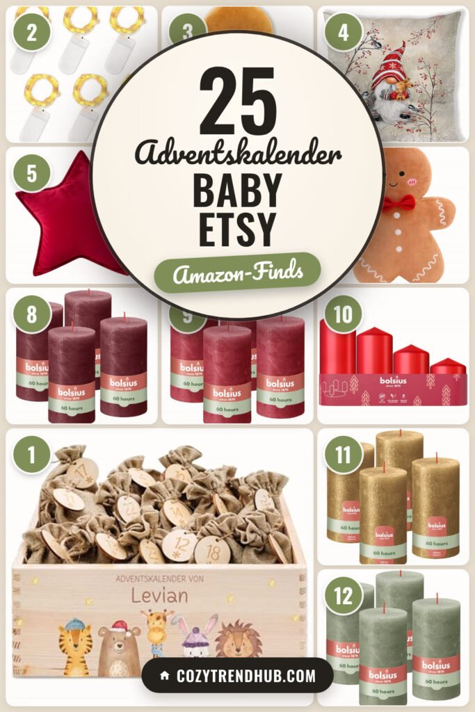 Adventskalender Baby Etsy: 25 Amazon-Finds, die jeder braucht