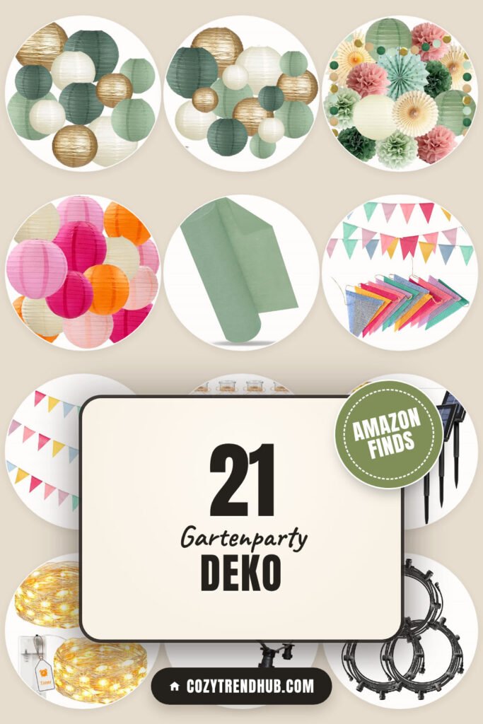 Gartenparty Deko: 21 Amazon-Finds, die du lieben wirst
