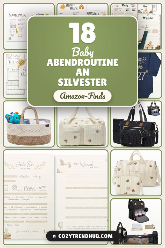 Baby Abendroutine an Silvester: 18 Amazon-Finds, die du lieben wirst