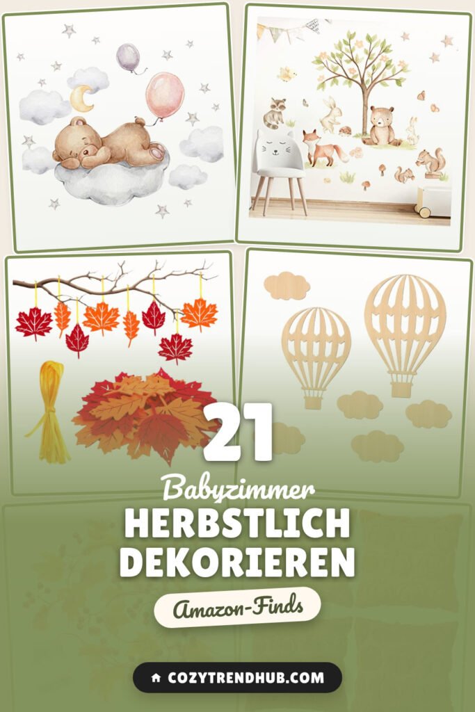 Babyzimmer Herbstlich dekorieren: 21 Amazon-Finds, die jeden Cent wert sind