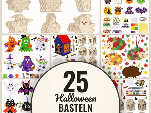 Halloween basteln Vorlagen fürs Babyzimmer: 25 Amazon-Finds