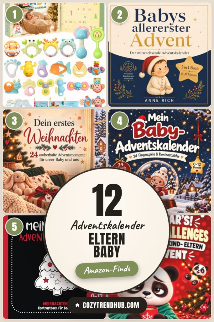 Adventskalender Eltern Baby: 12 Amazon-Finds, die sich wirklich lohnen